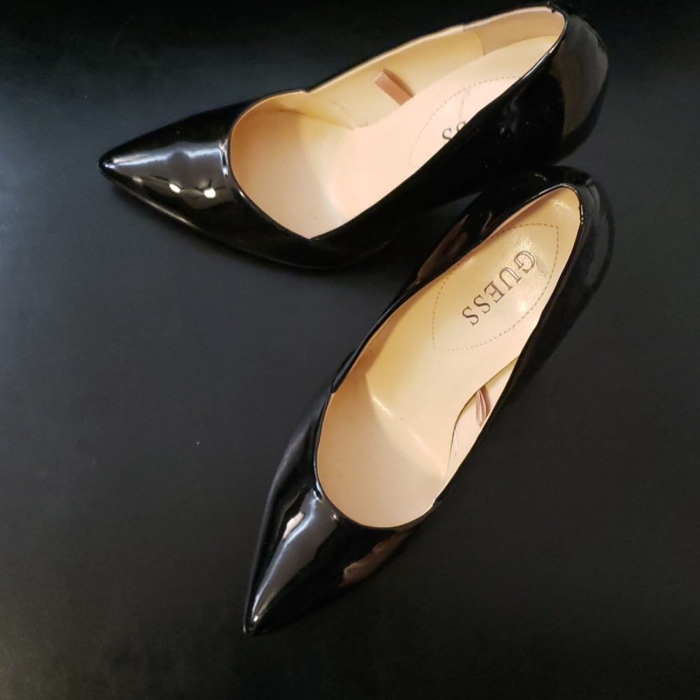 Patent Leather Pumps by Guess